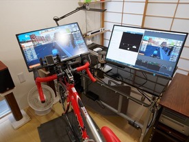 バーチャルサイクリング「Zwift」を究極に楽しむ--室内トレーニング環境を作ってみた